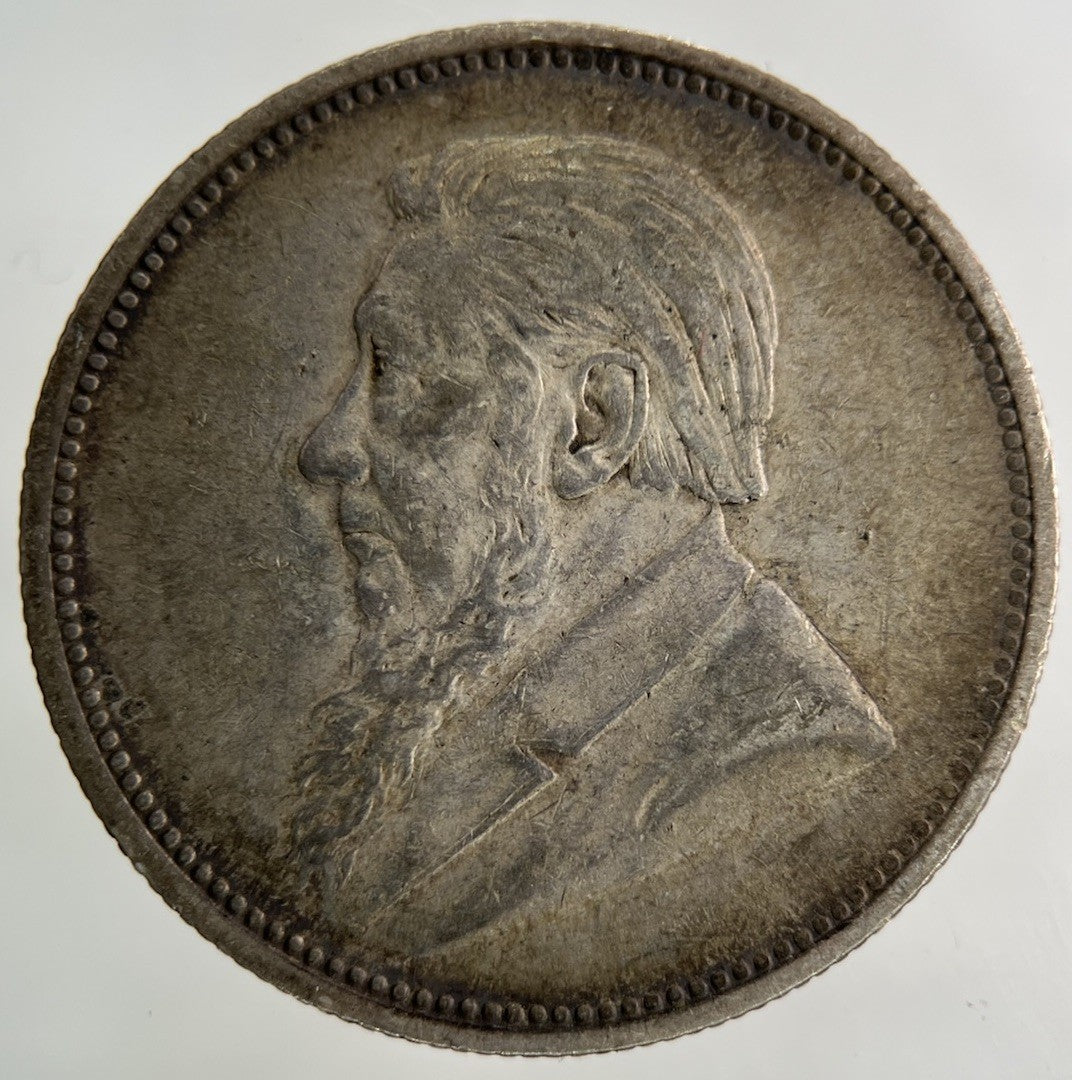 1895 South Africa Florin Silver Coin | Very High Grade