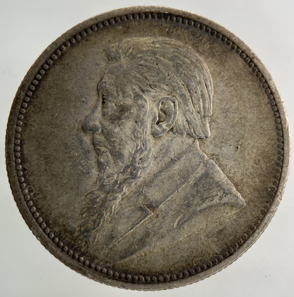 1895 South Africa Florin Silver Coin | Very High Grade