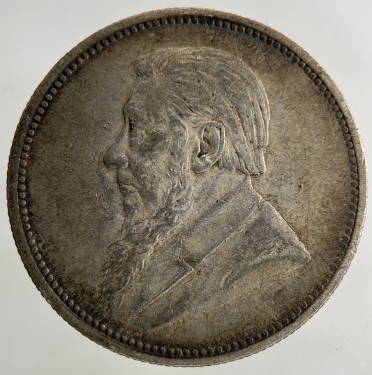 1895 South Africa Florin Silver Coin | Very High Grade