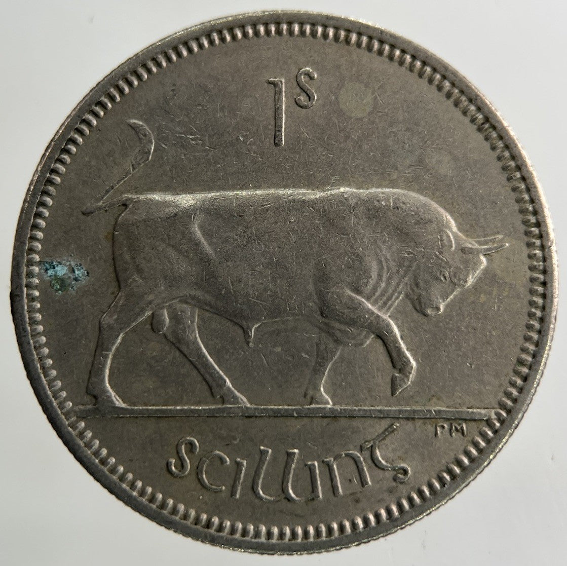 1964 Irish Ireland One Shilling Coin | Fine Collectable Grade