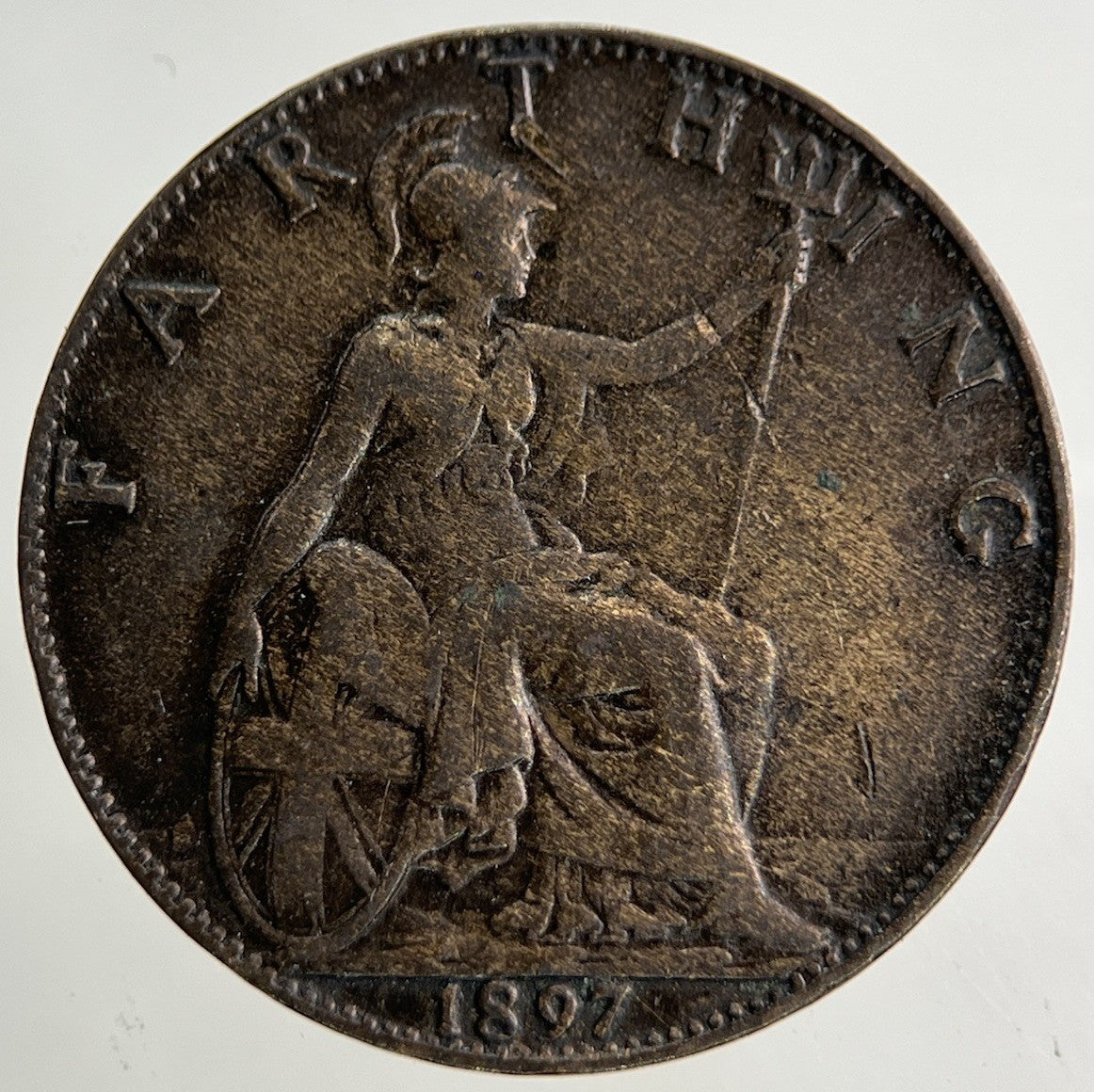 1897 Victoria Farthing Coin | Collectable Grade
