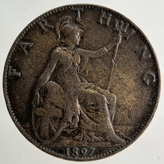 1897 Victoria Farthing Coin | Collectable Grade