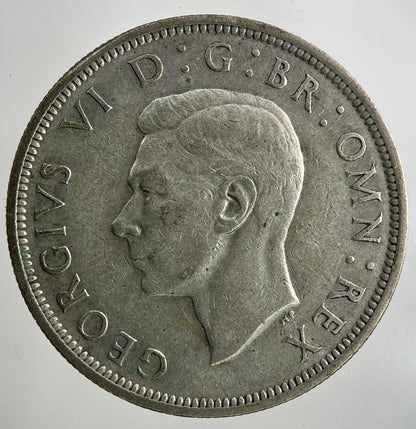 1937 George VI Half - Crown Silver Coin | Fine Collectable Grade