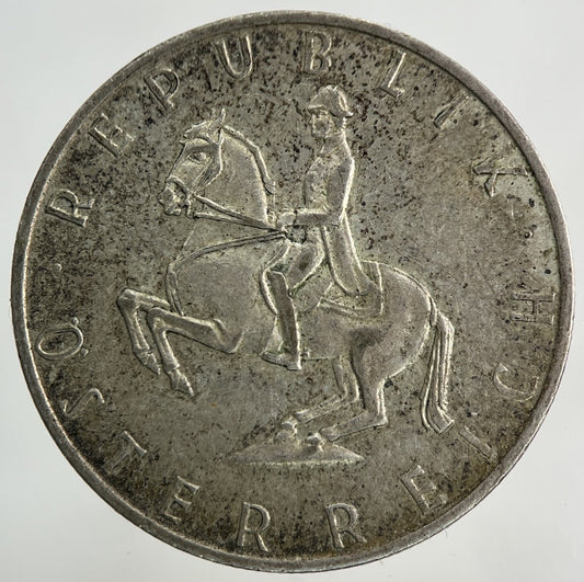 1966 Austria 5 Schilling Silver Coin | Fine Collectable Grade