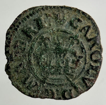 1660 - 85 Irish Rose Farthing Hammered Coin | Collectable Grade