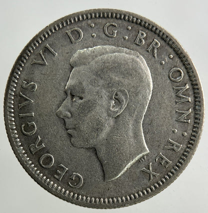 1939 George VI Shilling Silver Coin | Fine Collectable Grade
