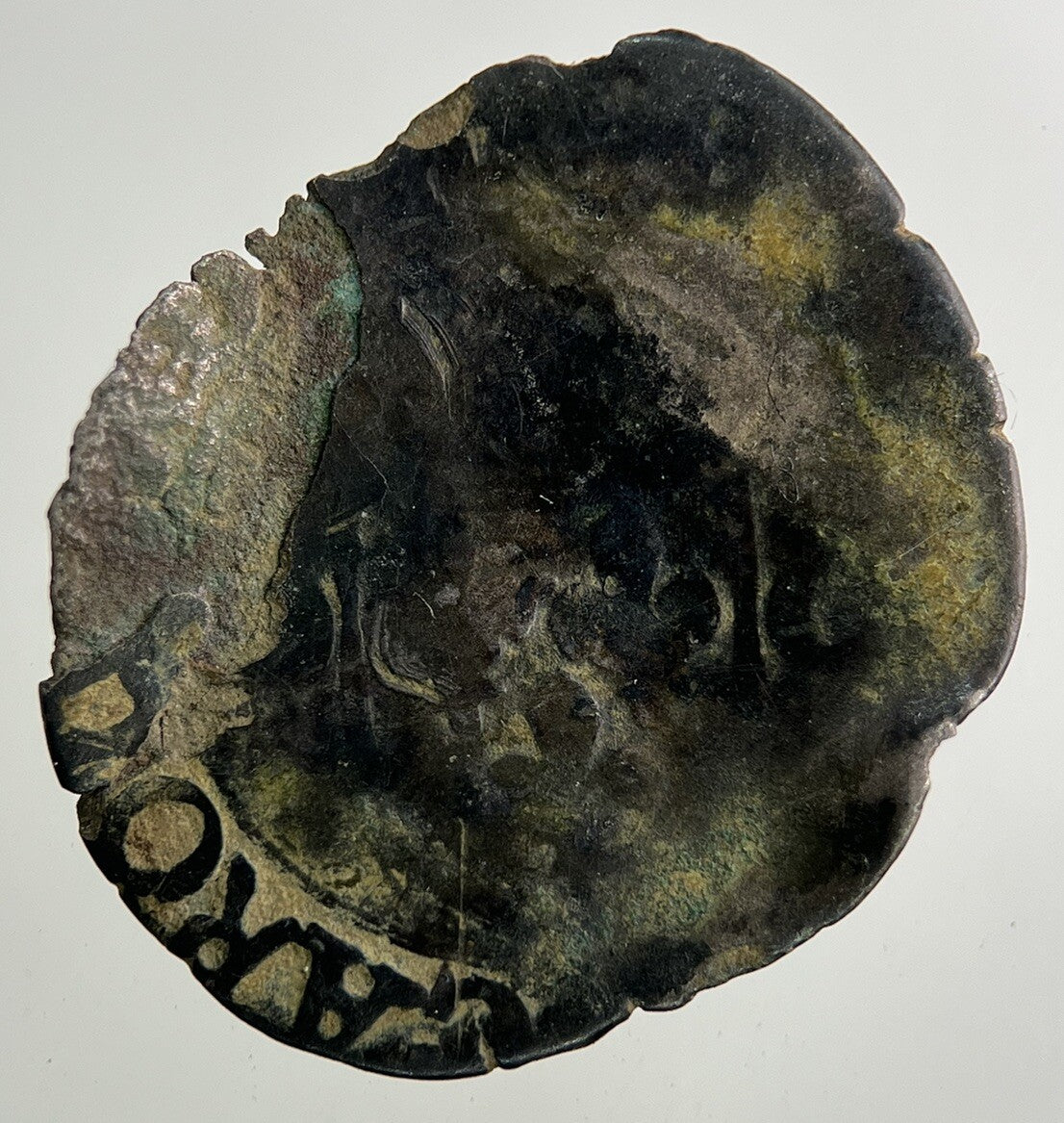 1593 France Dauphine Douzain Hammered Silver Coin | Collectable Grade