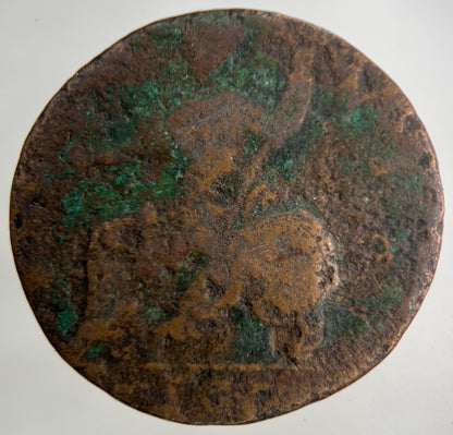 British George II 2nd Half - Penny Coin | Fair Grade