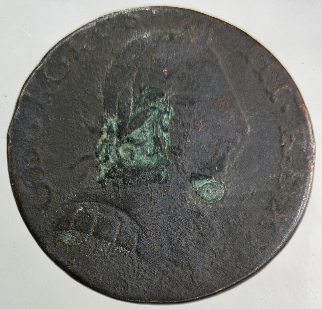 1774 George III 3rd Half - Penny Coin | Fine Collectable Grade