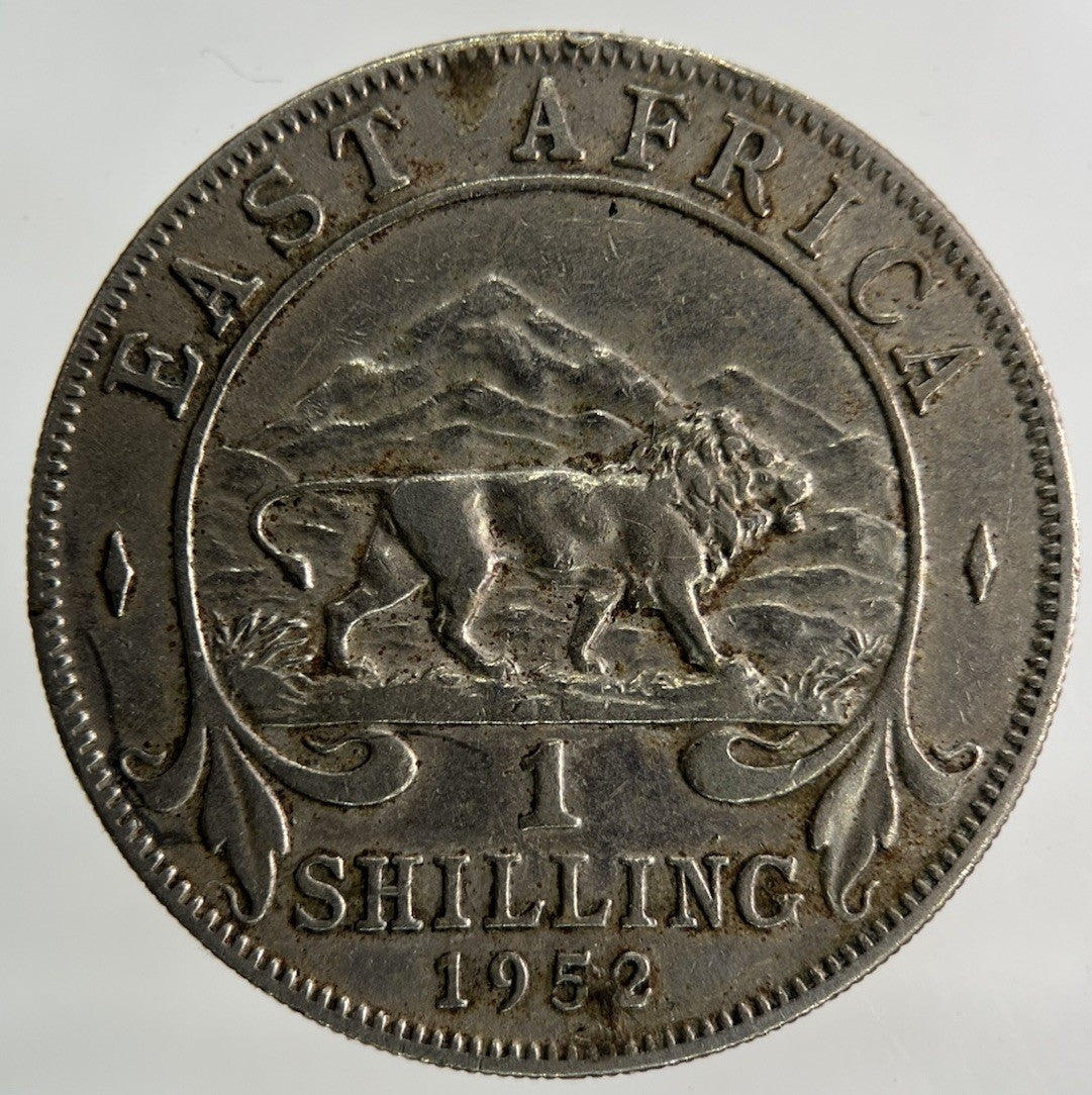 1952 East Africa One Shilling Coin | Very High Grade