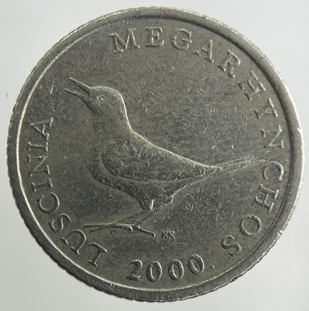 2000 Croatia 1 Kuna Coin | Fine Collectable Grade