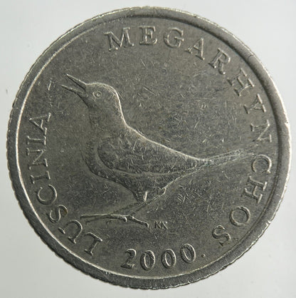 2000 Croatia 1 Kuna Coin | Fine Collectable Grade