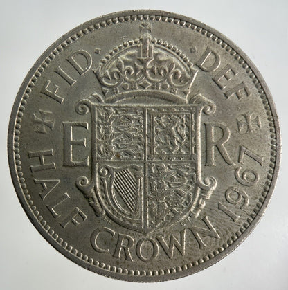 1967 Elizabeth II 2nd Half - Crown Coin | Fine Collectable Grade