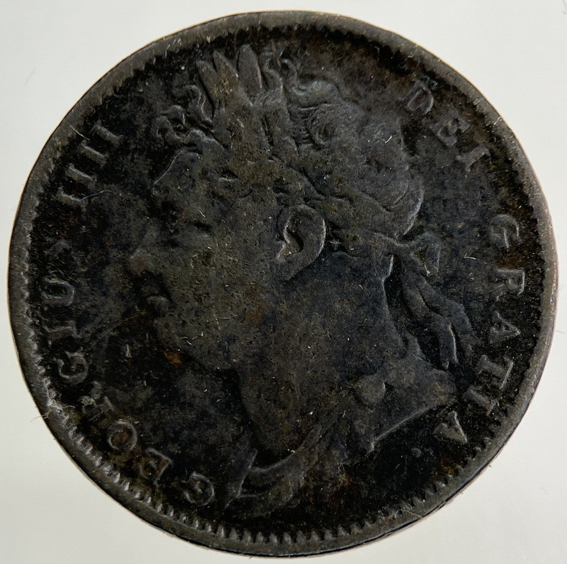 1822 George IV Farthing Coin | Collectable Grade