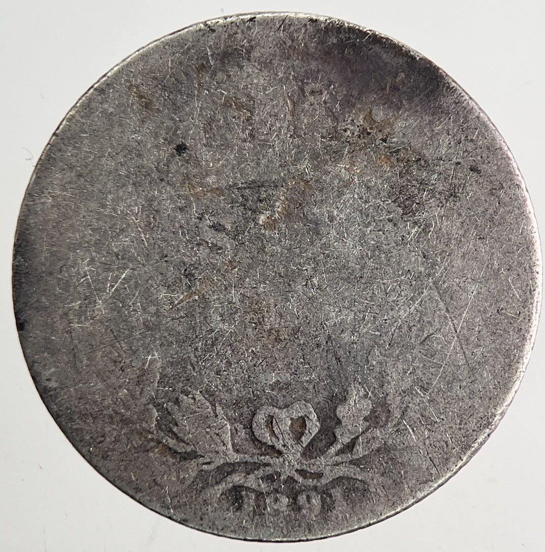1891 Victoria Sixpence Silver Coin | Fair Grade | a9579