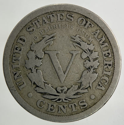 1895 US USA Nickel 5 V Cents Coin | Collectable Grade