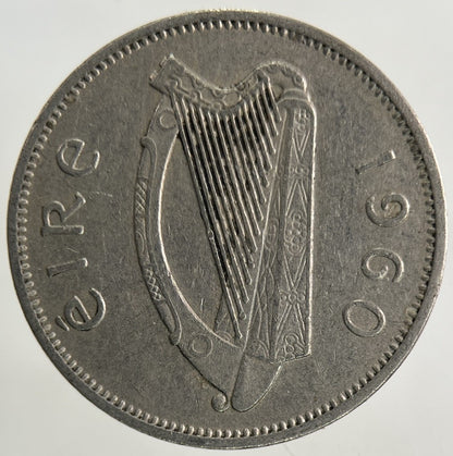 1960 Irish Sixpence Coin | Fine Collectable Grade
