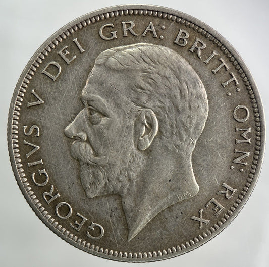 1931 George V Half - Crown Silver Coin | Very High Grade