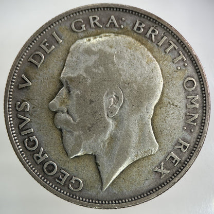1926 George V Half - Crown Silver Coin | Fine Collectable Grade