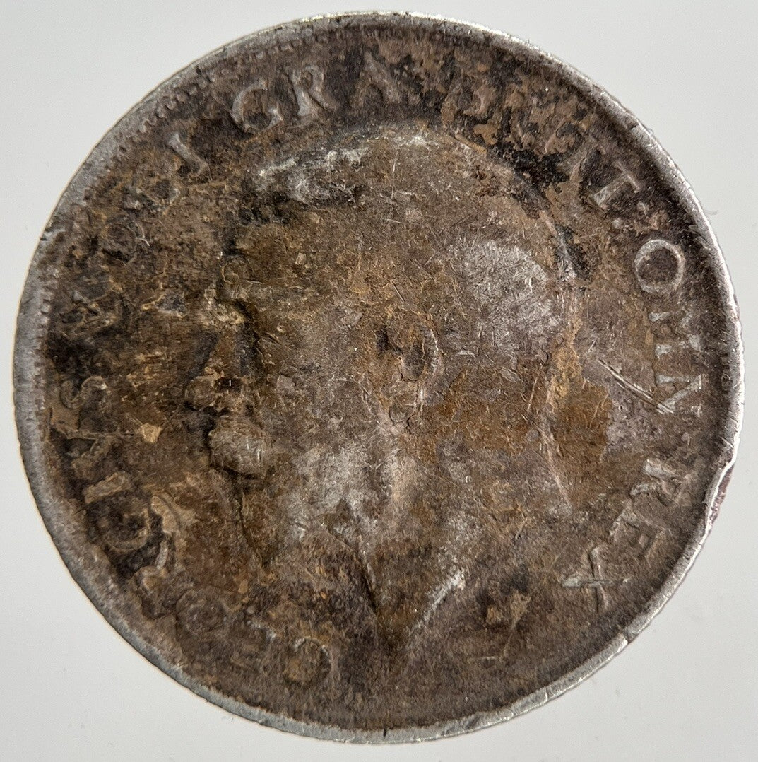 1918 George V Shilling British Silver Coin | Collectable Grade | a6843