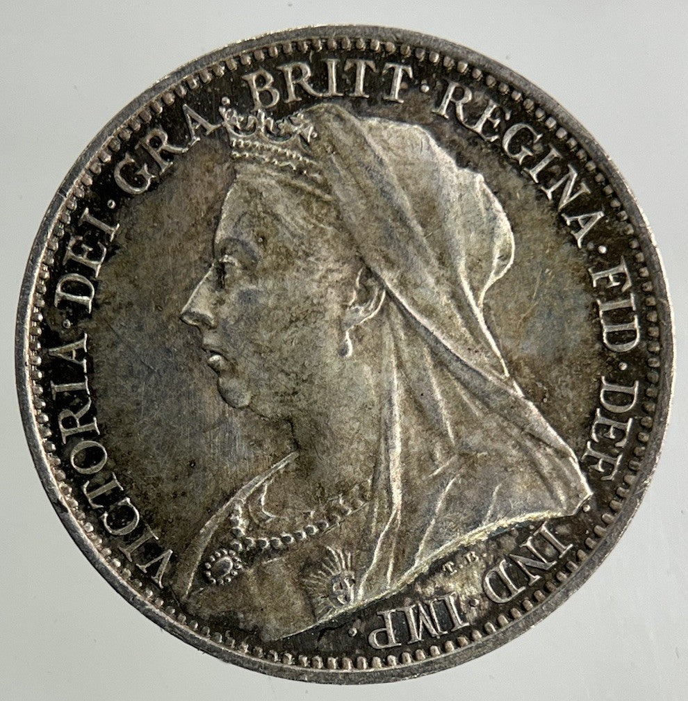 1899 Victoria Maundy Four - Pence Silver Coin | Very High Grade