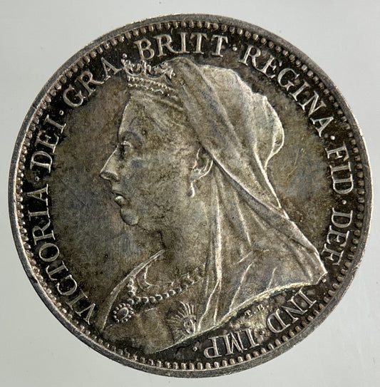 1899 Victoria Maundy Four - Pence Silver Coin | Very High Grade