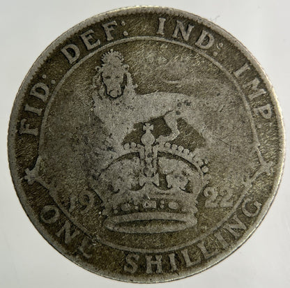 1922 George V Shilling Silver Coin | Collectable Grade
