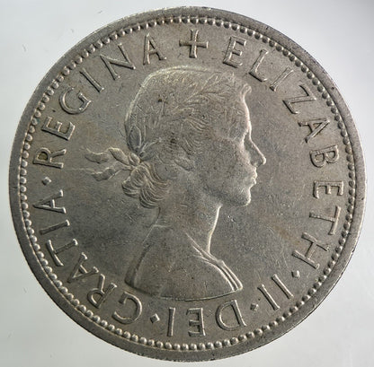 1960 Elizabeth II 2nd Half - Crown Coin | Fine Collectable Grade