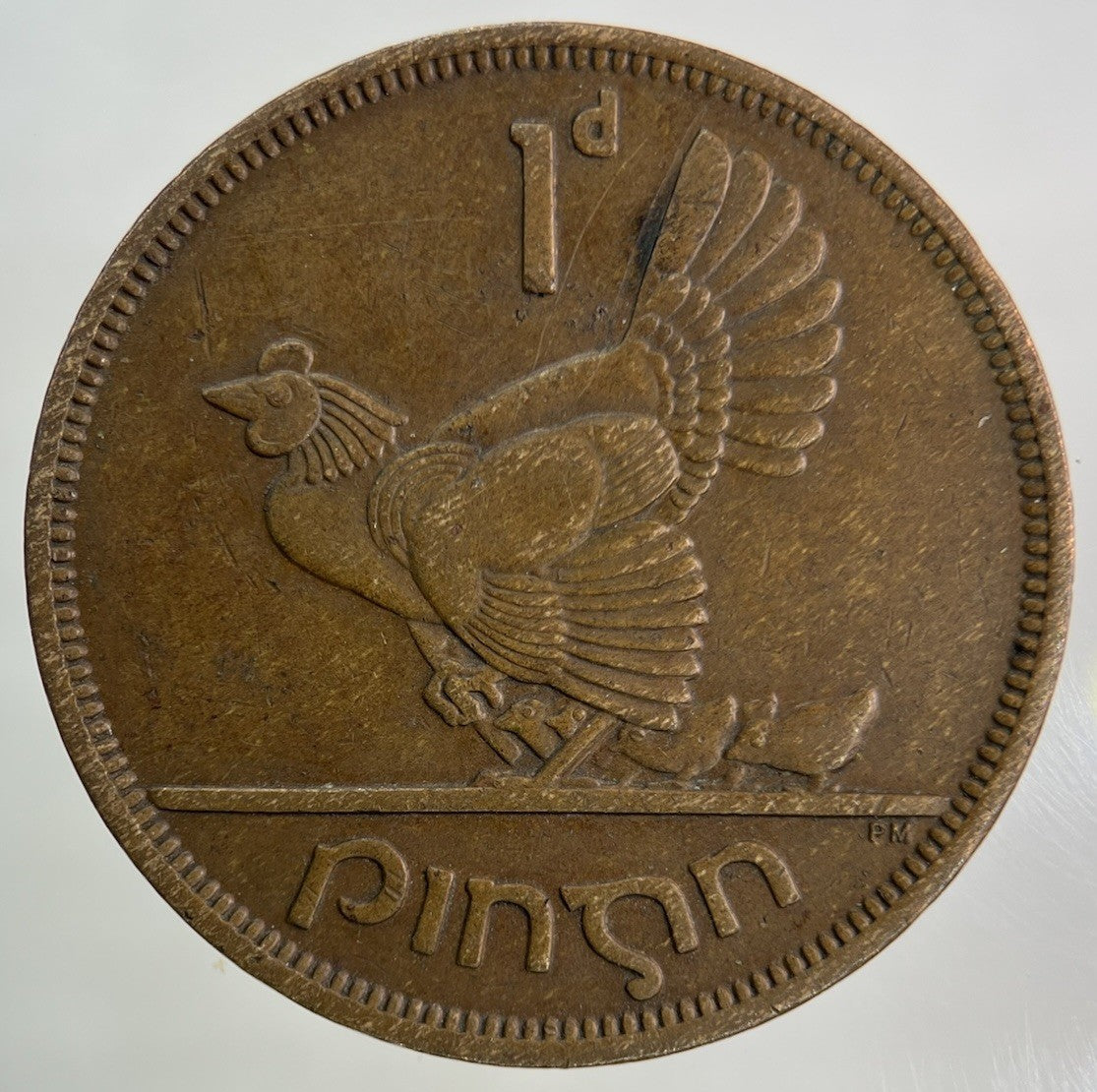 1952 Irish One Penny Coin | Fine Collectable Grade
