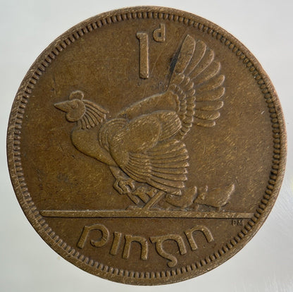 1952 Irish One Penny Coin | Fine Collectable Grade