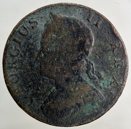 1740 George II 2nd Half - Penny Coin | Collectable Grade