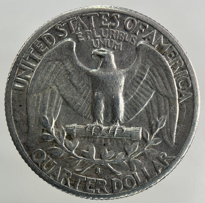 1942 - S US USA Quarter Dollar Silver Coin | Very High Grade