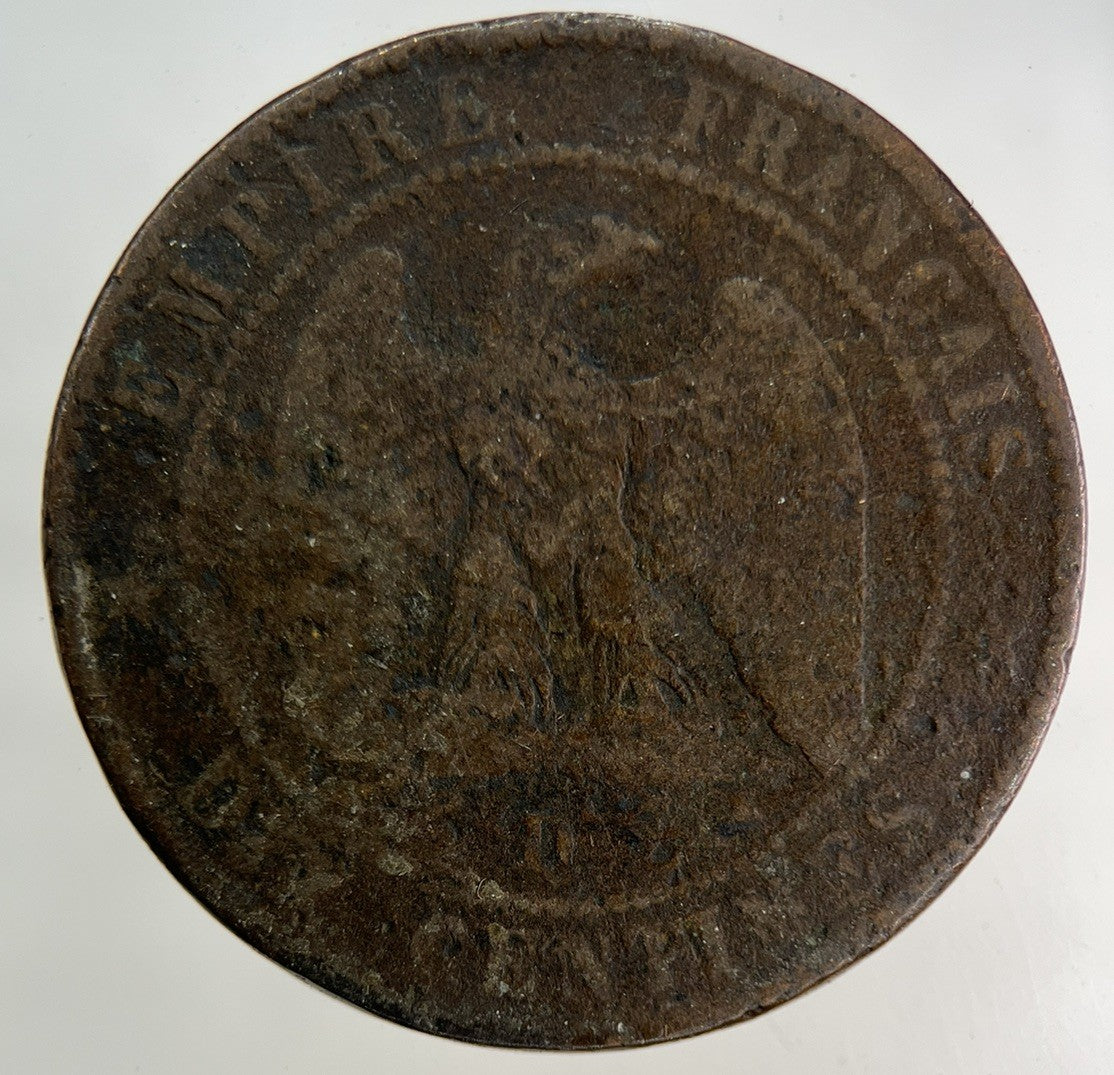 1855 France 10 Centimes Coin | Collectable Grade