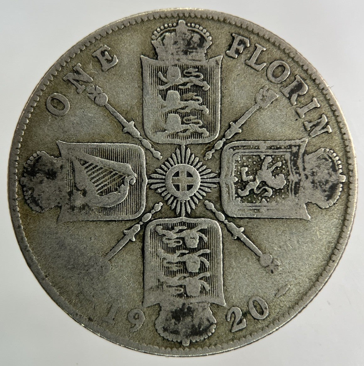 1920 George V Florin Silver Coin | Collectable Grade