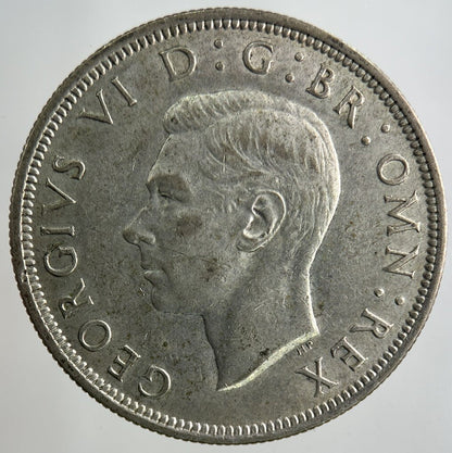 1944 George VI Half - Crown Silver Coin | Very High Grade