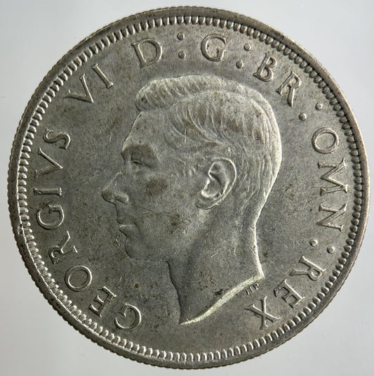 1944 George VI Half - Crown Silver Coin | Very High Grade