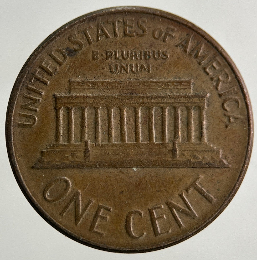 1964 - D US USA Lincoln One Cent Coin | Fine Collectable Grade