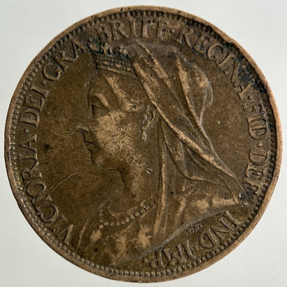 1899 Victoria Farthing Coin | Fine Collectable Grade
