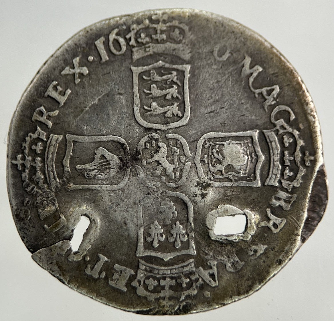 1696 William III 3rd Sixpence Silver Coin | Collectable Grade