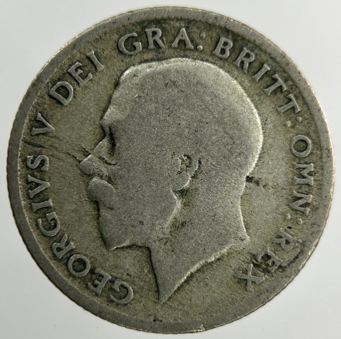 1922 George V Sixpence Silver Coin | Fair Grade