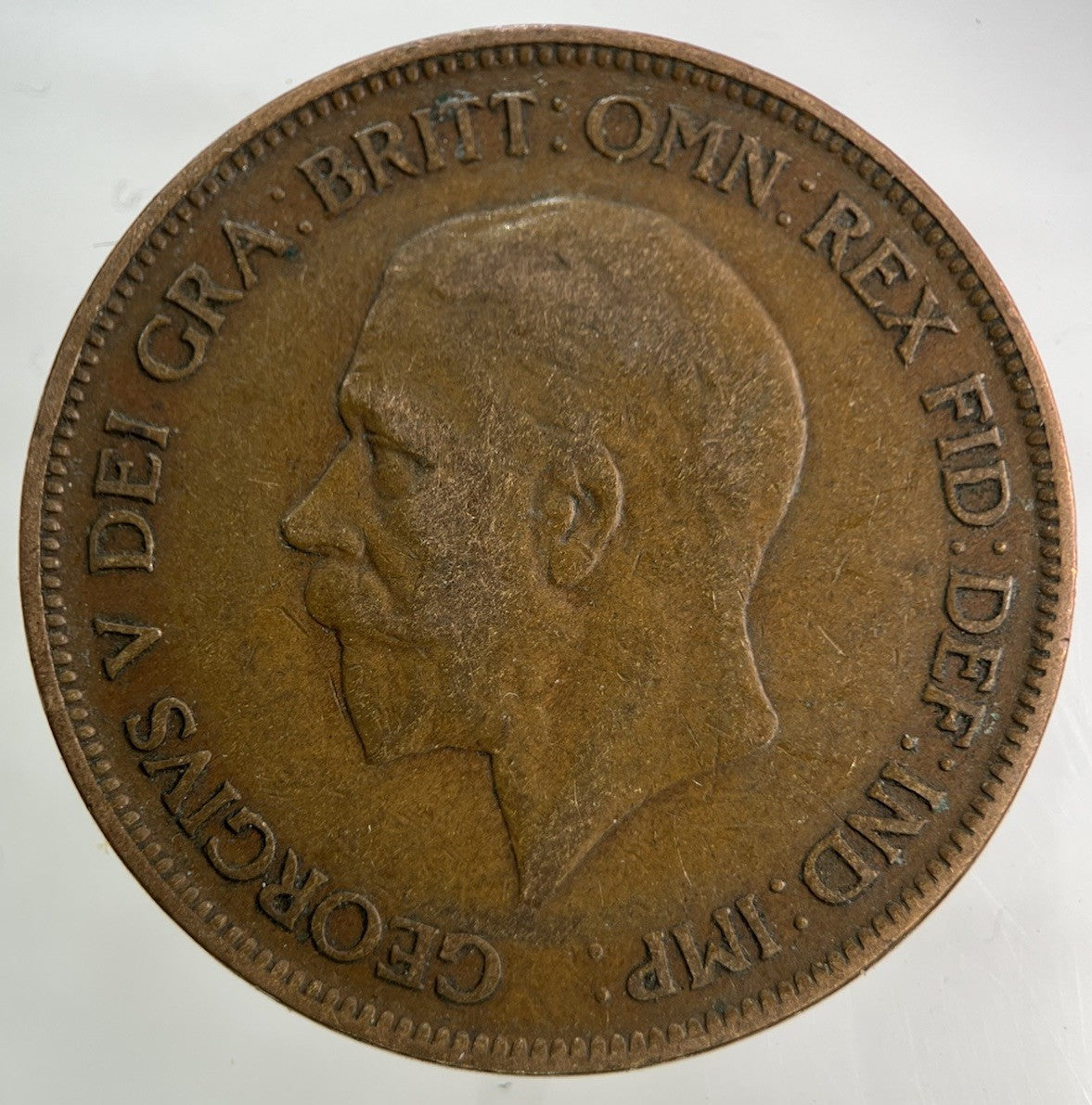 1928 George V One Penny Coin | Fine Collectable Grade