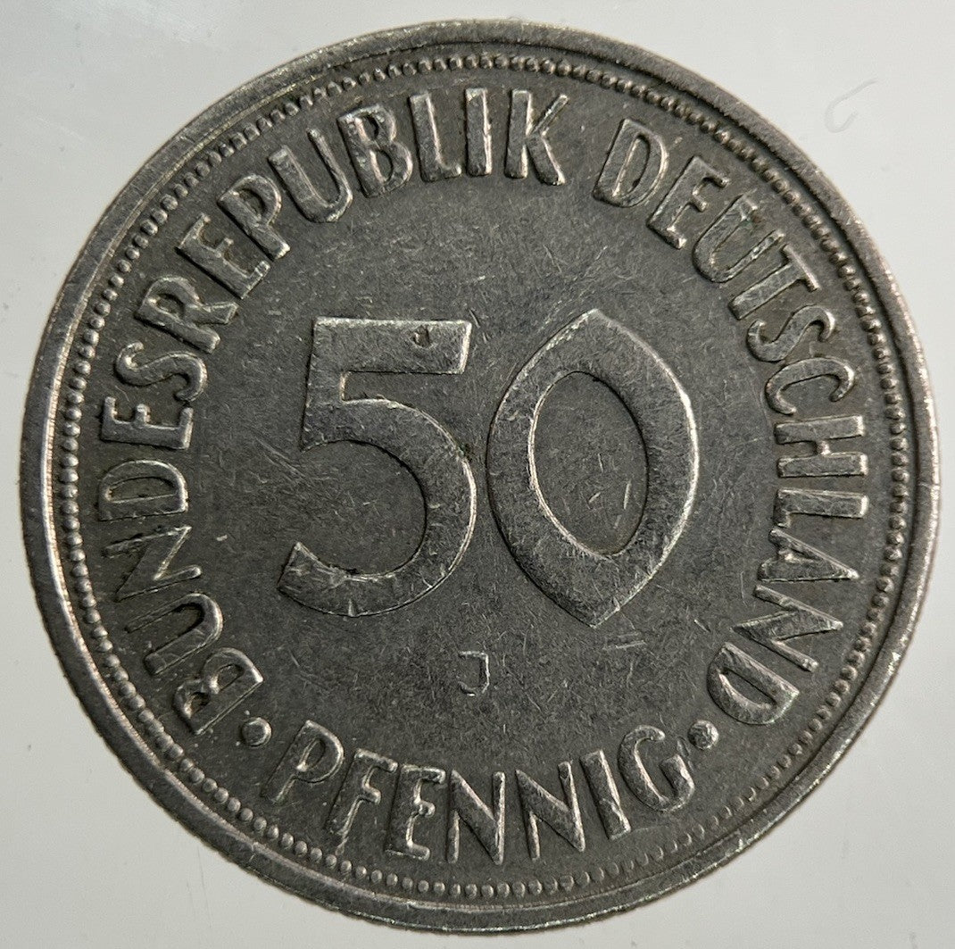 1950 Germany 50 Pfennig Coin | Collectable Grade