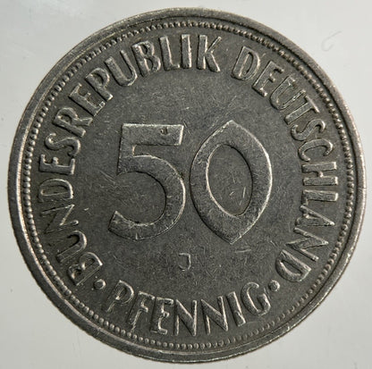 1950 Germany 50 Pfennig Coin | Collectable Grade