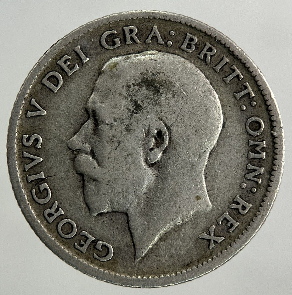 1914 George V Sixpence Silver Coin | Fine Collectable Grade