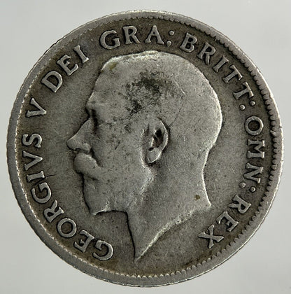 1914 George V Sixpence Silver Coin | Fine Collectable Grade