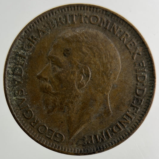 1928 George V Farthing Coin | Collectable Grade