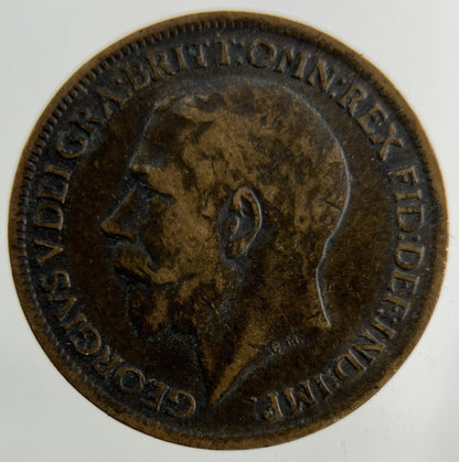 1917 George V Farthing Coin | Collectable Grade