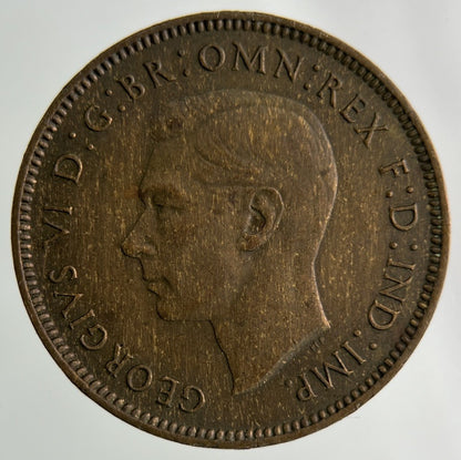 1940 George VI Wren Farthing Coin | Collectable Grade