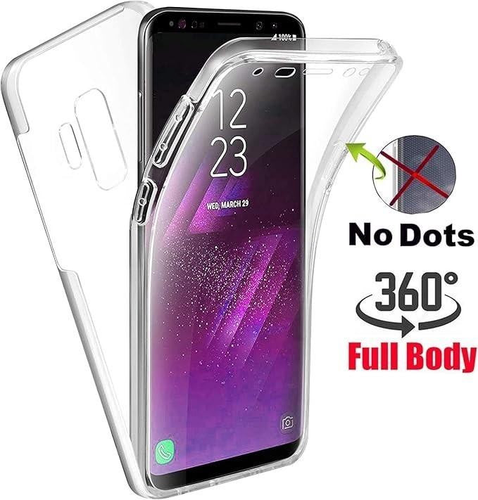 Samsung Galaxy S9 PLUS + Case 360 Full Body Protection Front Back Clear Cover