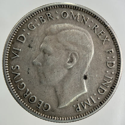 1942 Australia Florin Silver Coin | Fine Collectable Grade